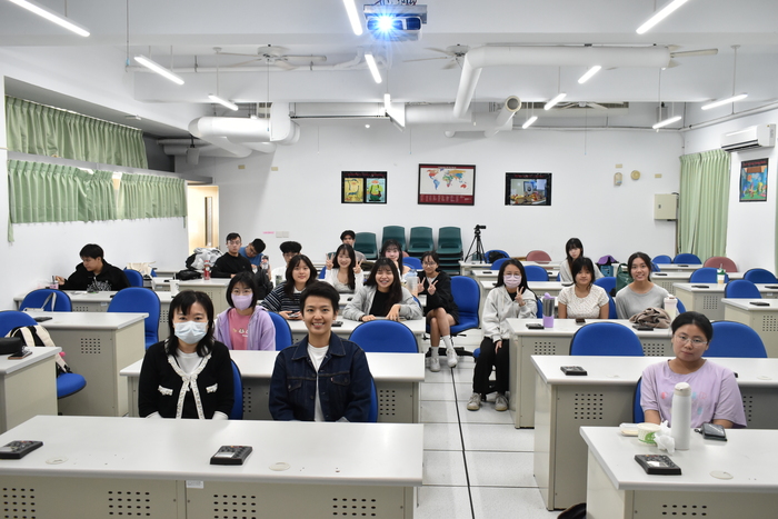 資深航空產業服務員張博雅女士「航空職涯講座」圖片